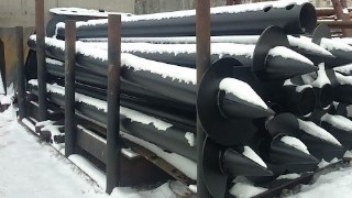 Винтовые сваи диаметром 73 мм Лесозаводске цена от 1367 руб.